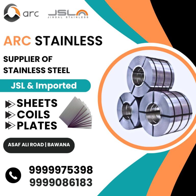 Arc Stainless Dealer of Jindal SS Sheets & Coils